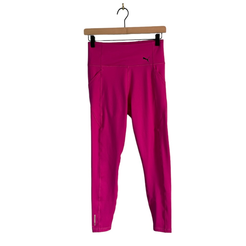 NWT Puma pink leggings size small fuschia magenta active gym athleisure workout